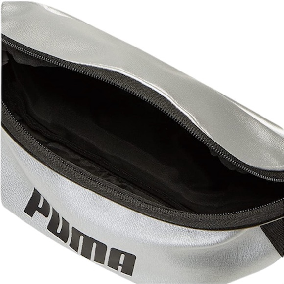 Puma Royale PU New With Tag Hipster Silver Fanny Pack - Picture 10 of 16